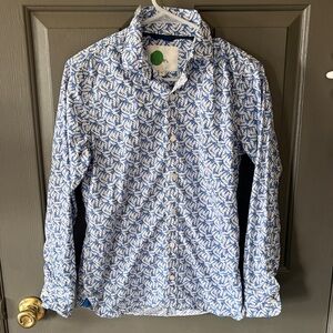 Boys Boden 100% Cotton Button Down